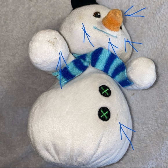 Disney Kids Plush Toy Snowman Christmas Holiday 7” Festive Frosty Small Family - Picture 2 of 11
